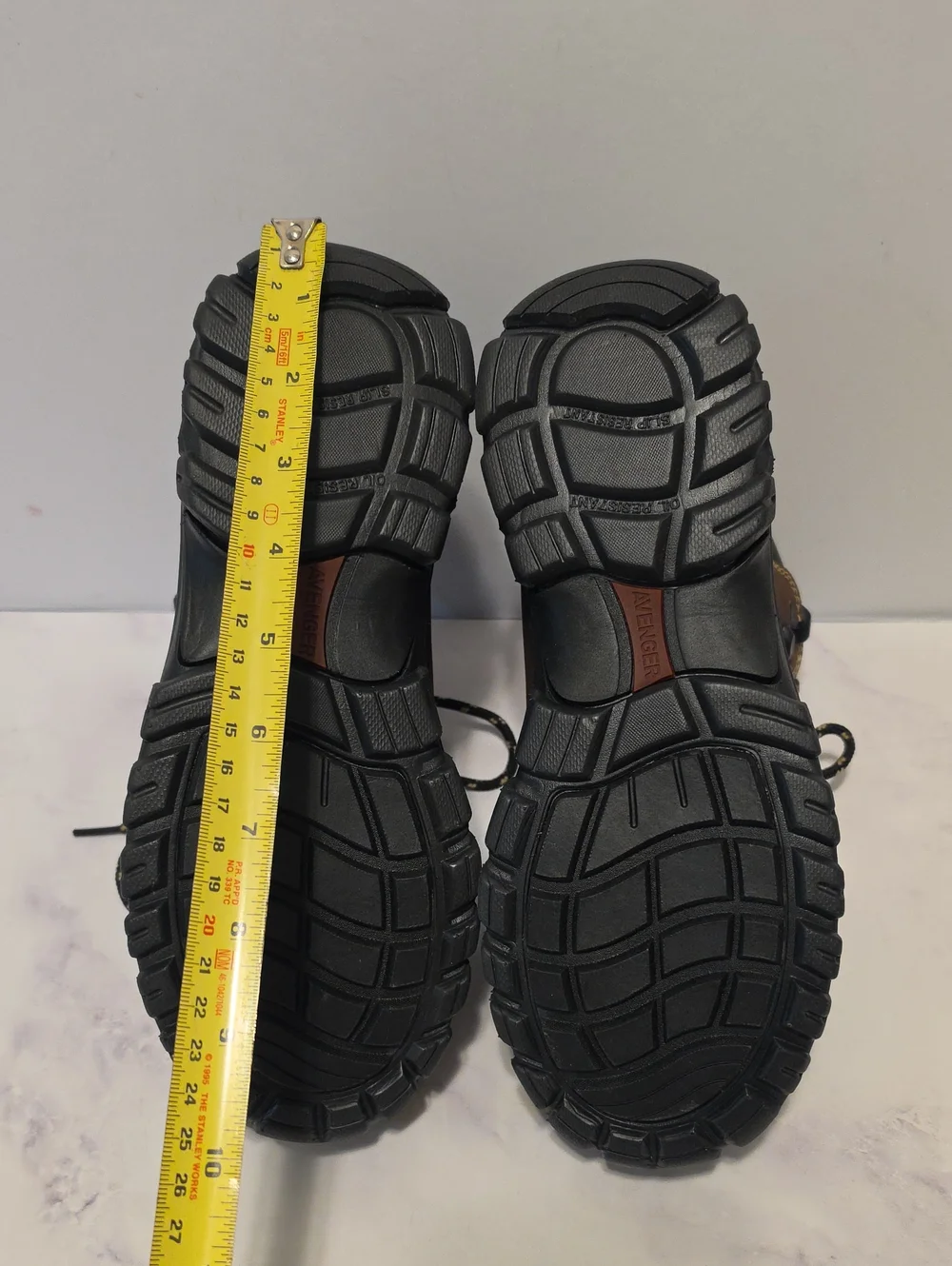Avenger Brown Work Boots - Steel Toe Brand New